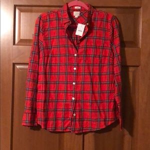 J Crew flannel too